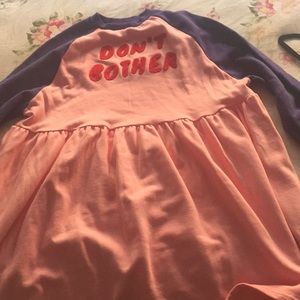 Lazy oaf “Don’t Bother” sweater dress S/M